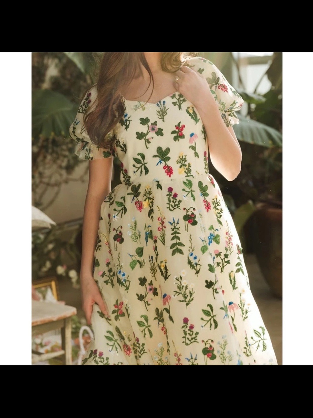 Ivy City Co Amora Dress Multicolor Floral Embroidered Tulle Prom Formal Gown NEW - Picture 2 of 16